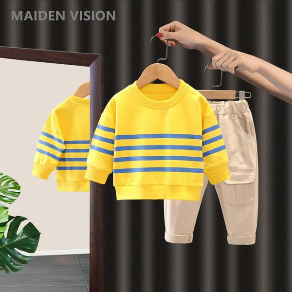 clothing sets spring kid boy girl casual tracksuit t-shirt stripe infant clothes baby pants 1 2 3 4 5yrs children's wear, White
clothing sets spring kid boy girl casual tracksuit t-shirt stripe infant clothes baby pants 1 2 3 4 5yrs children's wear, White