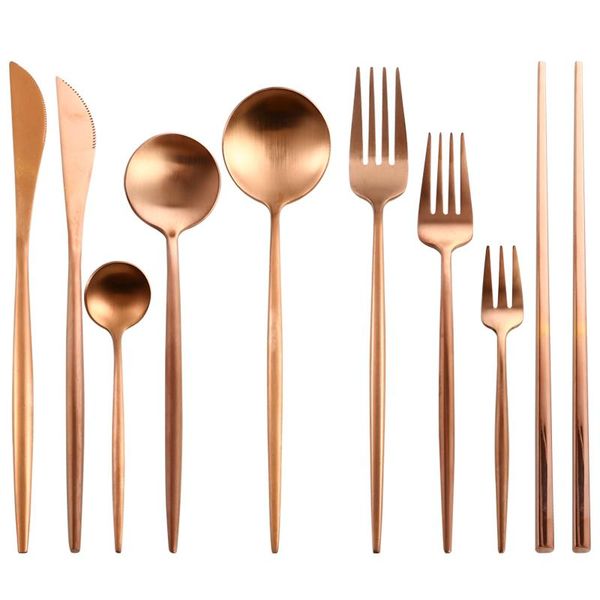dinnerware sets butter knives chopstick steak knife fork coffee spoon teaspoon home party travel wedding noble tableware rose gold cutlery s
dinnerware sets butter knives chopstick steak knife fork coffee spoon teaspoon home party travel wedding noble tableware rose gold cutlery s