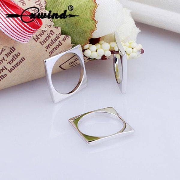 wedding rings cxwind fashion geometric square shape ring jewelry hollow round for women simple finger love gift, Slivery;golden
wedding rings cxwind fashion geometric square shape ring jewelry hollow round for women simple finger love gift, Slivery;golden