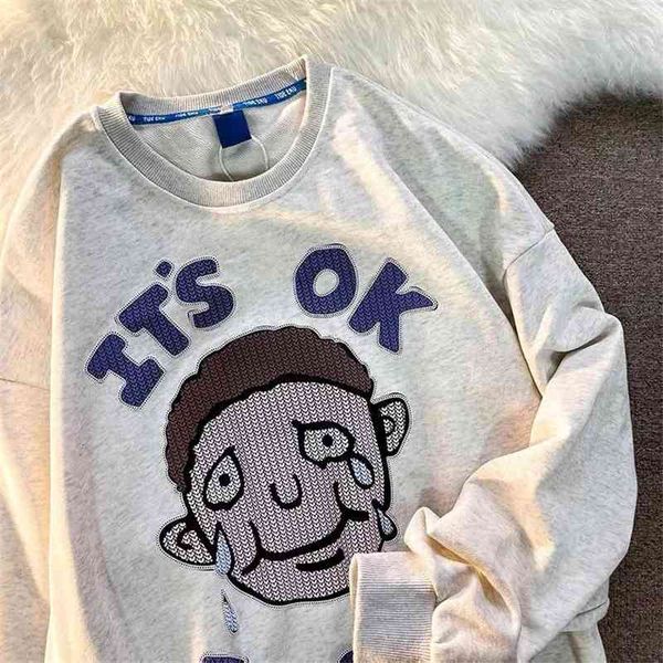 women hoodie anime pulovers o-neck bf long sleeve kpop sweatshirt autumn hip hop american clothing gothic harajuku, Black
women hoodie anime pulovers o-neck bf long sleeve kpop sweatshirt autumn hip hop american clothing gothic harajuku, Black