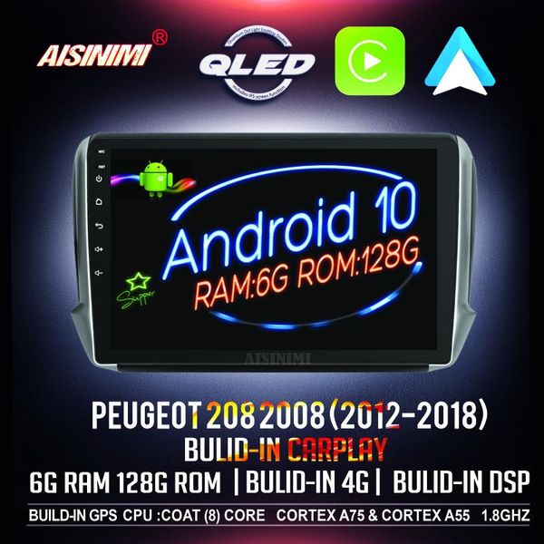 android 10 car dvd player navigation for 208 2008 ( 2012-2021 )car audio gps multimedia stereo monitor
android 10 car dvd player navigation for 208 2008 ( 2012-2021 )car audio gps multimedia stereo monitor