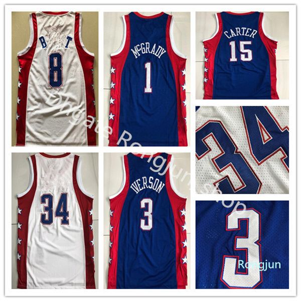 stitched 2004 all tracy star 1 mcgrady vince 15 carter mitchell & ness hardwoods allen 3 iverson basketball jerseys, Black;red
stitched 2004 all tracy star 1 mcgrady vince 15 carter mitchell & ness hardwoods allen 3 iverson basketball jerseys, Black;red