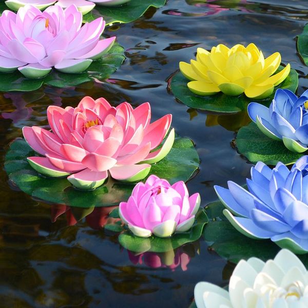 pcs floating artificial flower lifelike water lily lotus micro landscape for wedding pond garden decoraiton 17 cm dia decorative flowers & w
pcs floating artificial flower lifelike water lily lotus micro landscape for wedding pond garden decoraiton 17 cm dia decorative flowers & w