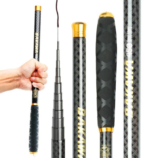 boat fishing rods bakawa travel mini portable stream rod super hard carbon fiber carp hand pole 3.6m 4.5m 5.4m 6.3m 7.2m pesca
boat fishing rods bakawa travel mini portable stream rod super hard carbon fiber carp hand pole 3.6m 4.5m 5.4m 6.3m 7.2m pesca