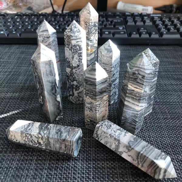 decorative objects & figurines 1pc natural crystal picasso point mineral ornament healing wand home decor diy gift decoration
decorative objects & figurines 1pc natural crystal picasso point mineral ornament healing wand home decor diy gift decoration