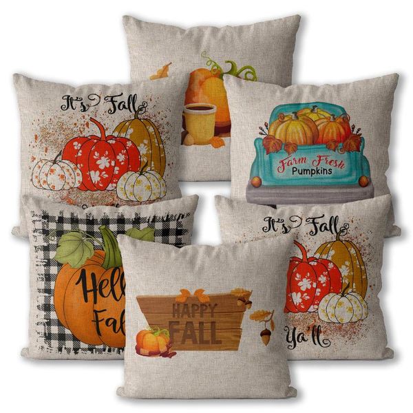 cushion/decorative pillow pumpkin fall decor golden autumn leaves throw pillows decoration 45*45 40x40 car grid santa claus sunflower linen
cushion/decorative pillow pumpkin fall decor golden autumn leaves throw pillows decoration 45*45 40x40 car grid santa claus sunflower linen