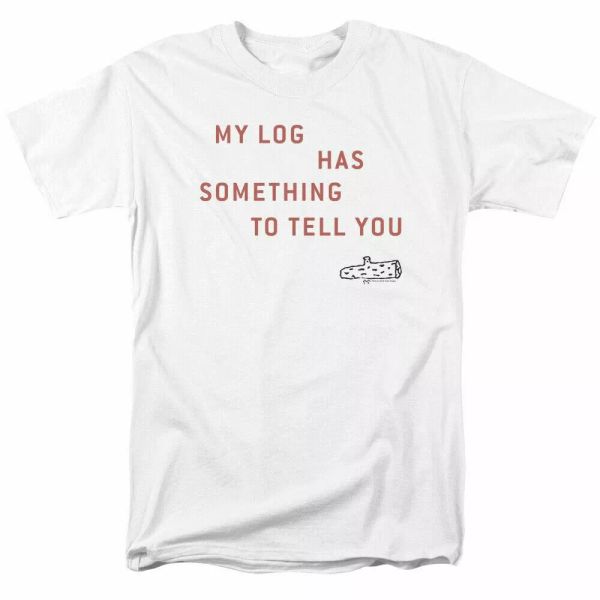 twin peaks my log t shirt mens licensed classic tv show laura palmer white, White;black 
twin peaks my log t shirt mens licensed classic tv show laura palmer white, White;black
