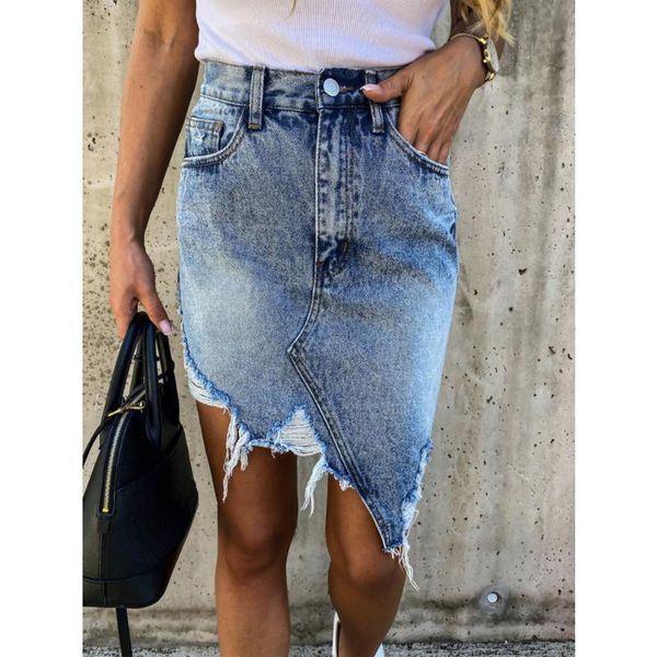 skirts women retro washed irregular denim skirt female summer trend high waist mini elastic bodycon hip saia jeans, Black
skirts women retro washed irregular denim skirt female summer trend high waist mini elastic bodycon hip saia jeans, Black