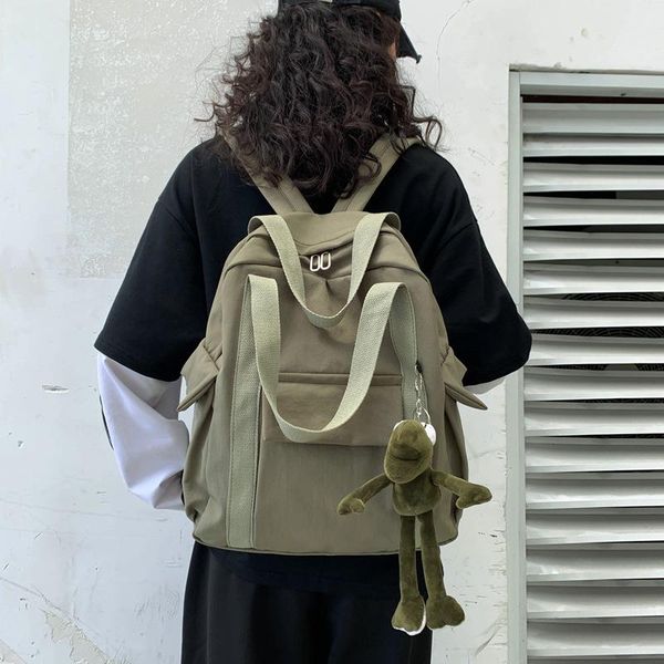 backpack fashion women girls waterproof nylon solid student school bag bookbag teenage travel shoulder
backpack fashion women girls waterproof nylon solid student school bag bookbag teenage travel shoulder