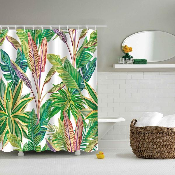 shower curtains tropical green plant leaf palm cactus bathroom curtain frabic waterproof polyester with hooks
shower curtains tropical green plant leaf palm cactus bathroom curtain frabic waterproof polyester with hooks