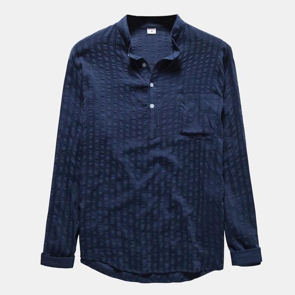 men's casual shirts cotton linen shirt autumn solid color long sleeve stand collar streetwear pocket breathable blouses, White;black
men's casual shirts cotton linen shirt autumn solid color long sleeve stand collar streetwear pocket breathable blouses, White;black