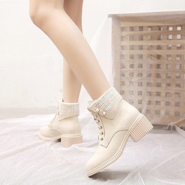 boots autumn and winter short women 2021 korean style high-heeled women's wild fashion plus velvet, Black
boots autumn and winter short women 2021 korean style high-heeled women's wild fashion plus velvet, Black