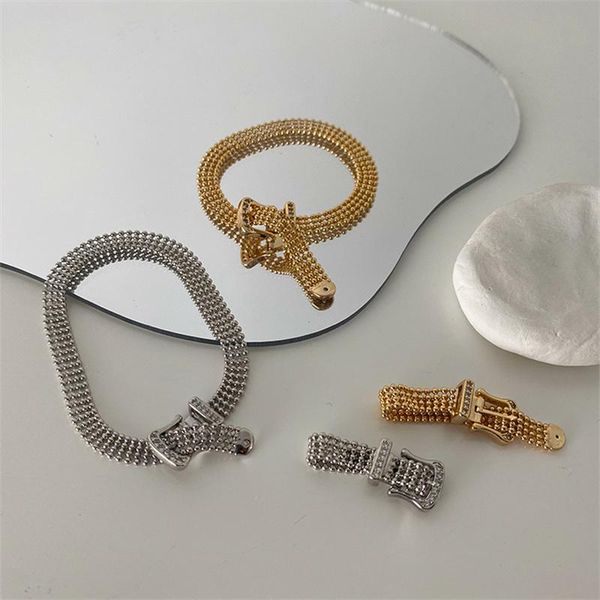 bangle fflacell 2021 korean fashion metal punk hip hop belt ring bracelet female simple personality wild temperament, Black
bangle fflacell 2021 korean fashion metal punk hip hop belt ring bracelet female simple personality wild temperament, Black