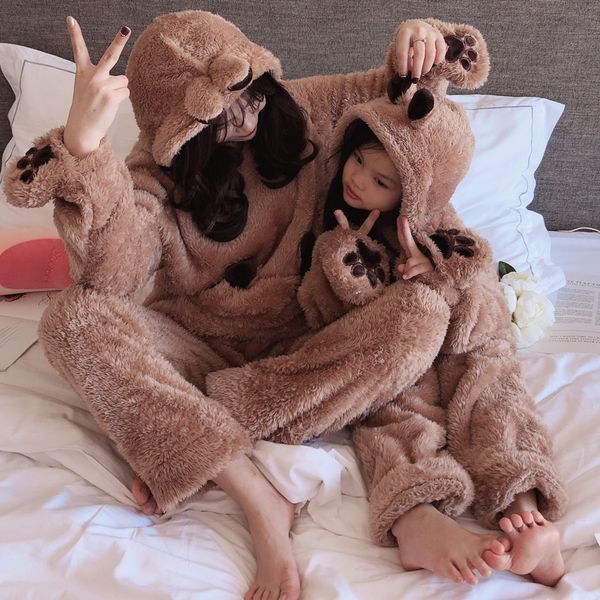 julys song flannel cartoon women pajamas set autumn winter thick warm boy coral fleece parent-child sleepwear homewear, Black;red
julys song flannel cartoon women pajamas set autumn winter thick warm boy coral fleece parent-child sleepwear homewear, Black;red