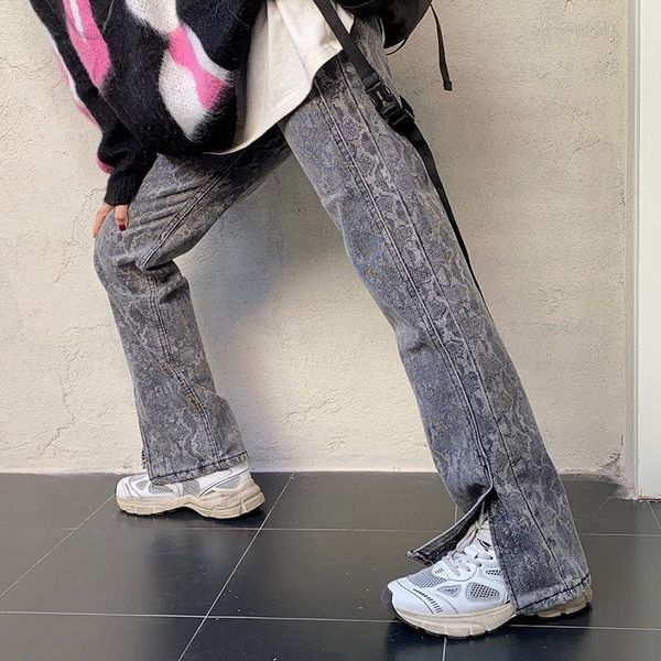 women's jeans woman high waist clothes female harajuku wide leg denim clothing vintage quality straight pants, Blue
women's jeans woman high waist clothes female harajuku wide leg denim clothing vintage quality straight pants, Blue