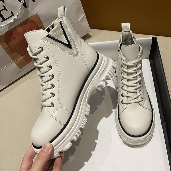 boots botas de mujer women flats platform leather 2021 high winter waterproof ladies ankle woman white chaussure femme, Black
boots botas de mujer women flats platform leather 2021 high winter waterproof ladies ankle woman white chaussure femme, Black