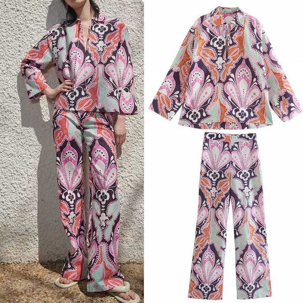 suit za 2-piece suit women s fashion retro print lapel chic trouser casual street youth s 210601, White
suit za 2-piece suit women s fashion retro print lapel chic trouser casual street youth s 210601, White