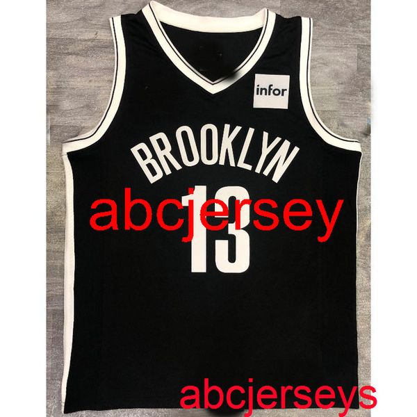 men's 8 styles jersey 13# harden black basketball jersey s- vest