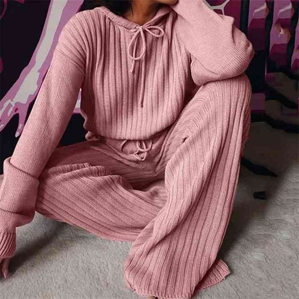 autumn winter knitted set hooded pajama pants home suit for women long sleeve sleepwear loose lounge wear ladies, Black;red
autumn winter knitted set hooded pajama pants home suit for women long sleeve sleepwear loose lounge wear ladies, Black;red