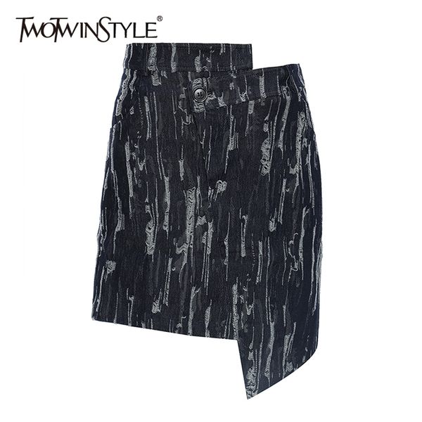 asymmetrical patchwork hole skirt for women high waist irregular hem casual skirts female summer fashion 210521, Black
asymmetrical patchwork hole skirt for women high waist irregular hem casual skirts female summer fashion 210521, Black