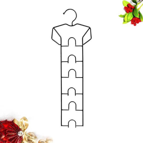 multi-layer clothes hanger multi-functional creative scarf necktie belt organizer - type a (black) storage bottles & jars
multi-layer clothes hanger multi-functional creative scarf necktie belt organizer - type a (black) storage bottles & jars