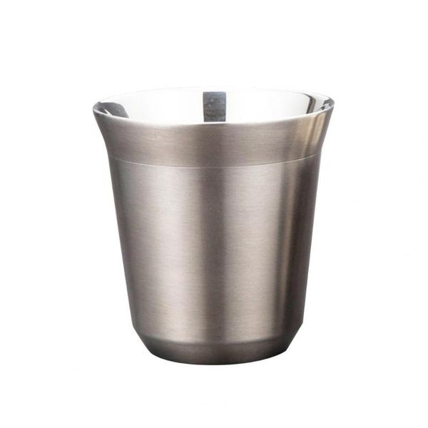 mugs 160ml/80ml mug double wall anti-scald easy cleaning stainless steel coffee cup for cafe home bar drinkware milk
mugs 160ml/80ml mug double wall anti-scald easy cleaning stainless steel coffee cup for cafe home bar drinkware milk