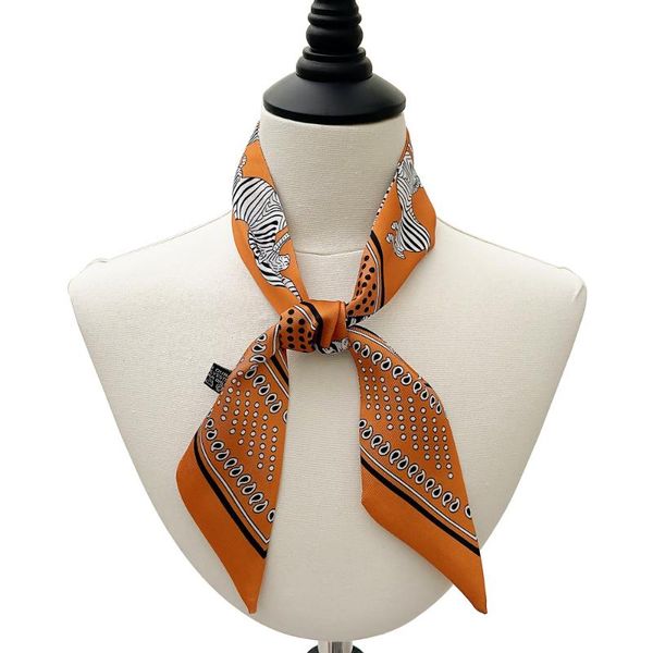 scarves 85*5cm animal pattern printing women's small silk scarf wrapped bag handle ribbon neckerchief, Blue;gray
scarves 85*5cm animal pattern printing women's small silk scarf wrapped bag handle ribbon neckerchief, Blue;gray