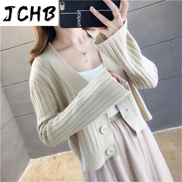 women's knits & tees jchb 2021 woman sweaters short female cardigan knitted korean cardigans for women spring autumn clothes ropa de mu, White
women's knits & tees jchb 2021 woman sweaters short female cardigan knitted korean cardigans for women spring autumn clothes ropa de mu, White