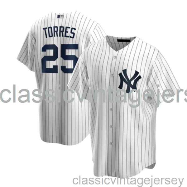 gleyber torres #25 aop baseball jersey xs-6xl stitched men women youth baseball jersey, Black