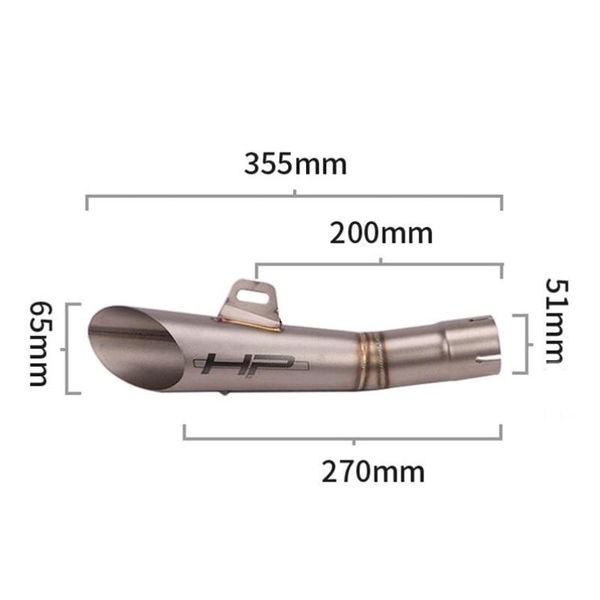 38-51mm universal motorcycle hp exhaust pipe muffler sports for r6 r3 r1 fz6 cb600 mt07 atv dirt pit bike system
38-51mm universal motorcycle hp exhaust pipe muffler sports for r6 r3 r1 fz6 cb600 mt07 atv dirt pit bike system