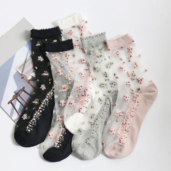 socks & hosiery summer fashion women ultrathin transparent glitter crystal glass silk beautiful lace shiny elastic short meias, Black;white
socks & hosiery summer fashion women ultrathin transparent glitter crystal glass silk beautiful lace shiny elastic short meias, Black;white