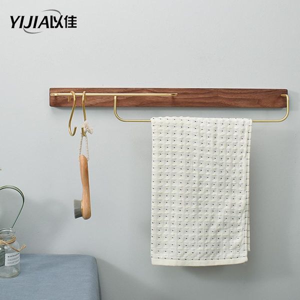 towel racks creative design black walnut bar double bathroom brass rack punch kitchen storage organization 60cm
towel racks creative design black walnut bar double bathroom brass rack punch kitchen storage organization 60cm