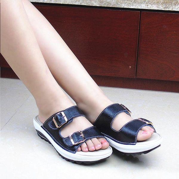 fashion casual summer women sandals beach slipper peep toe platform soft shoes round slip-on basic, Black
fashion casual summer women sandals beach slipper peep toe platform soft shoes round slip-on basic, Black