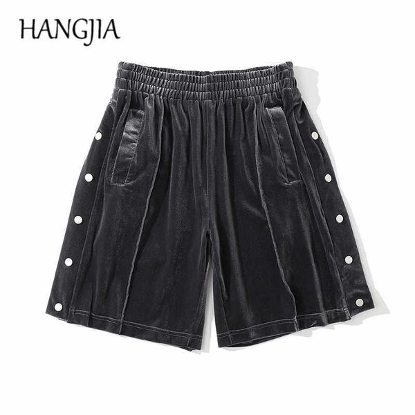 armygreen velvet joggers short men's summer hip hop streetwear velour sweat shorts side buttons adjustable split sweat pant 2021 c0607, White;black
armygreen velvet joggers short men's summer hip hop streetwear velour sweat shorts side buttons adjustable split sweat pant 2021 c0607, White;black