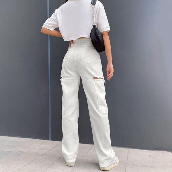women's jeans autumn washed y2k streetwear white denim trousers pants boyfriends girl vintage casual high waist street clothing, Blue
women's jeans autumn washed y2k streetwear white denim trousers pants boyfriends girl vintage casual high waist street clothing, Blue
