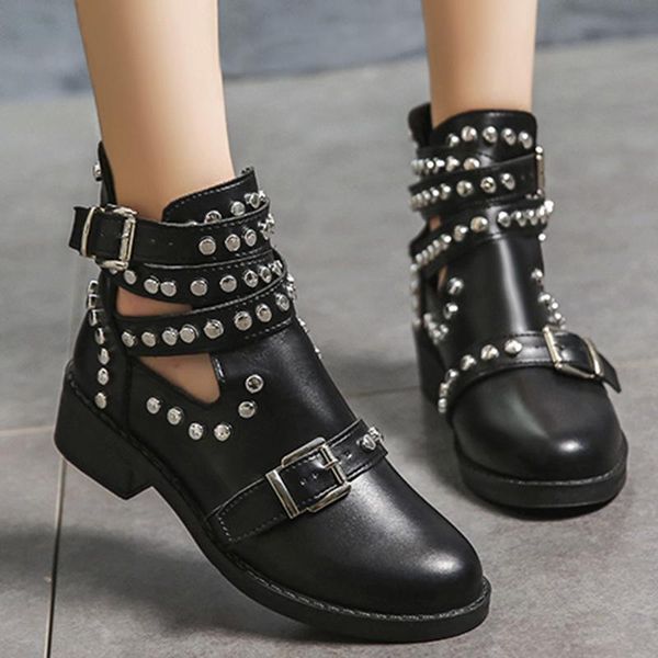 boots 2021 korean fashion winter autumn short women low heel botas mujer zipper shoes buckle rivet motorcycle booty, Black
boots 2021 korean fashion winter autumn short women low heel botas mujer zipper shoes buckle rivet motorcycle booty, Black