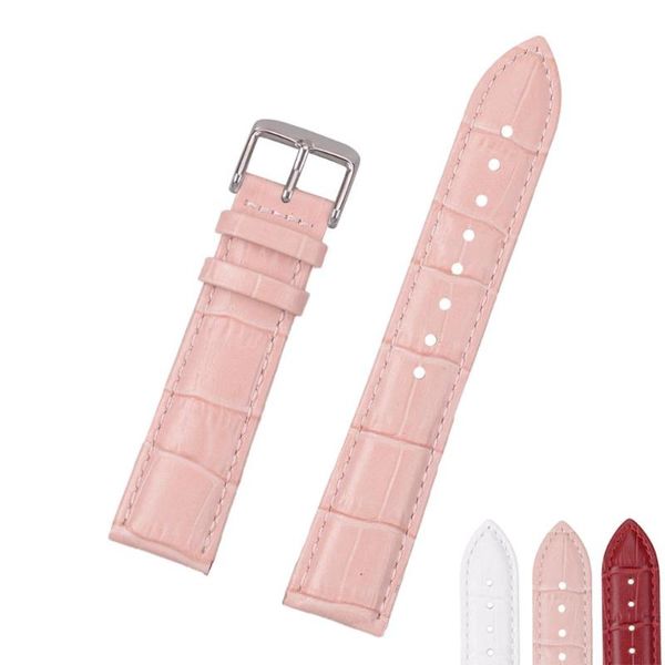watch bands eache crocodile pattern leather strap for women's pink white red 12mm 14mm 16mm 18mm 20mm 22mm, Black;brown
watch bands eache crocodile pattern leather strap for women's pink white red 12mm 14mm 16mm 18mm 20mm 22mm, Black;brown