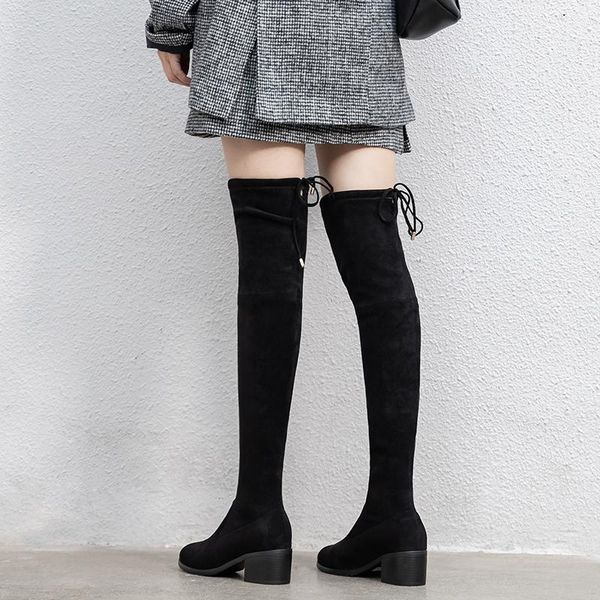 boots sklfgxzy autumn/winter 2021 women knee-high deerskin female european brands stretch size 34- 40, Black
boots sklfgxzy autumn/winter 2021 women knee-high deerskin female european brands stretch size 34- 40, Black