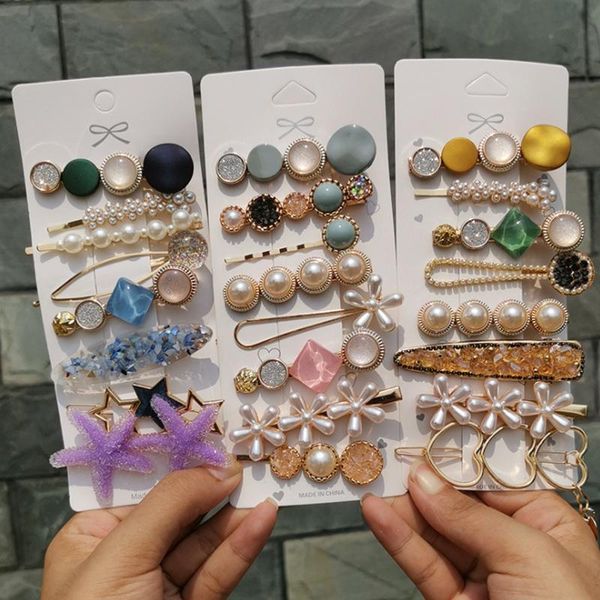 hair accessories 5-8pcs rhinestone women clip geometric hairpins set retro fashion lady barrettes styling tools
hair accessories 5-8pcs rhinestone women clip geometric hairpins set retro fashion lady barrettes styling tools