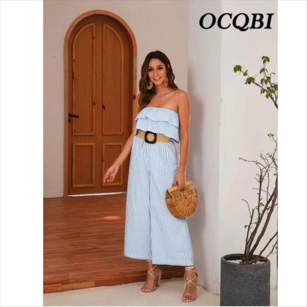 women's jumpsuits & rompers 2021 summer casual jumpsuit for women ruffles bodycon stripe elegant off shoulder, Black;white
women's jumpsuits & rompers 2021 summer casual jumpsuit for women ruffles bodycon stripe elegant off shoulder, Black;white