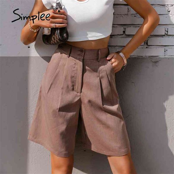 casual solid high street women shorts summer high waist brown suit female zipper bottom streetwear 210623, White;black
casual solid high street women shorts summer high waist brown suit female zipper bottom streetwear 210623, White;black