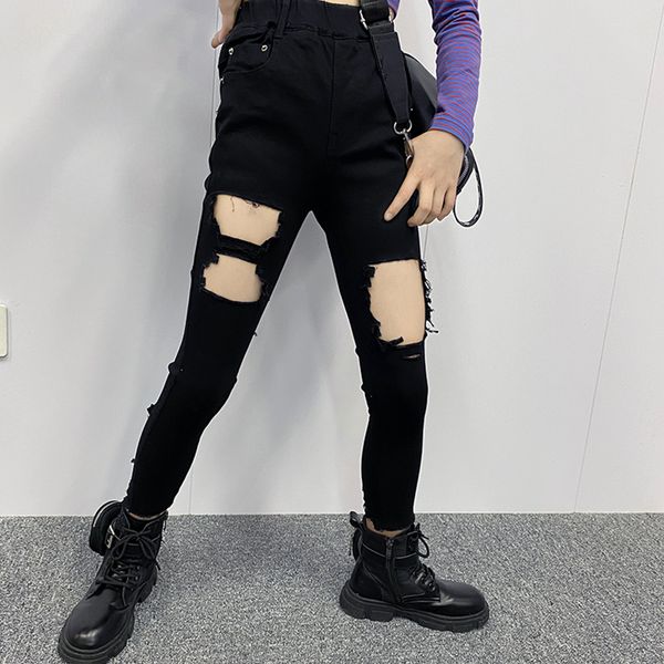 girls front and rear ripped casual pants new korean version of the big childrens all-match nine-point pants beggar pants, Blue
girls front and rear ripped casual pants new korean version of the big childrens all-match nine-point pants beggar pants, Blue