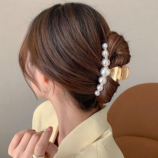 hair accessories women metal fashion cross pearl clips barrettes simple geometric large size hairpins crab, Slivery;white
hair accessories women metal fashion cross pearl clips barrettes simple geometric large size hairpins crab, Slivery;white