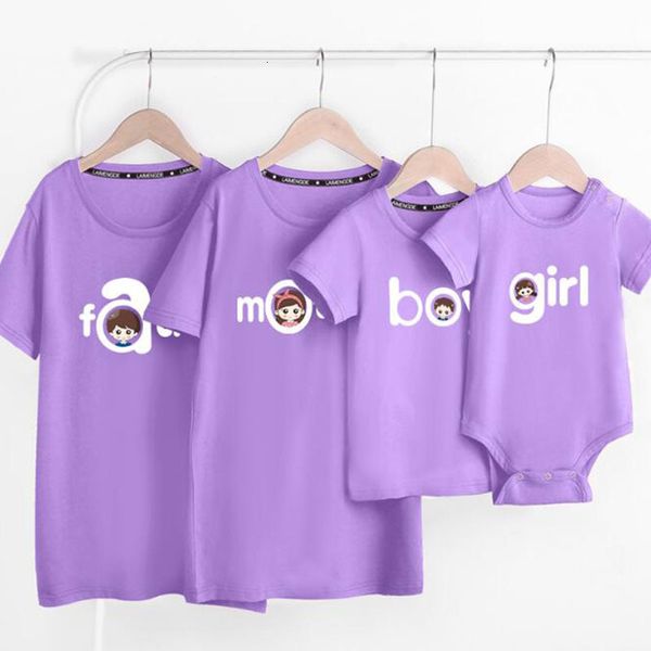 summer look matching outfits clothes mother father son daughter kids baby letter printing t-shirt black friday rsw1, Blue
summer look matching outfits clothes mother father son daughter kids baby letter printing t-shirt black friday rsw1, Blue
