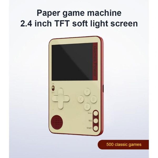 portable game players handheld retro console with 2.4-inch screen, built-in mini 500 , video travel c5m7
portable game players handheld retro console with 2.4-inch screen, built-in mini 500 , video travel c5m7