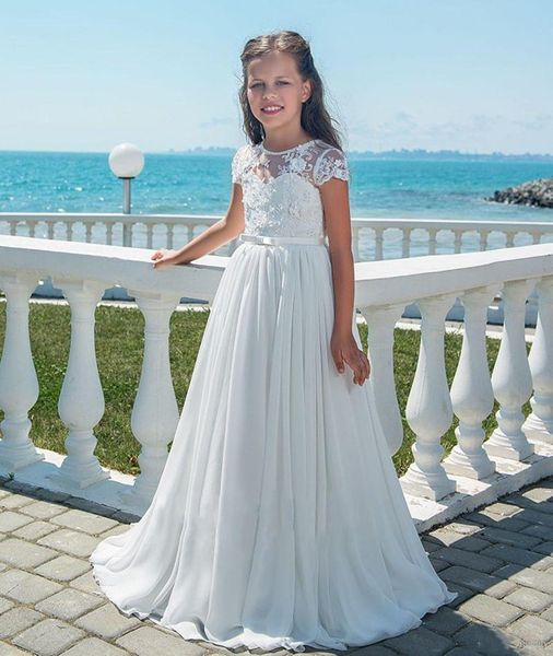 girl's dresses white/ivory girls first communion short sleeve flower girl for wedding kid size 1-14years, Red;yellow
girl's dresses white/ivory girls first communion short sleeve flower girl for wedding kid size 1-14years, Red;yellow