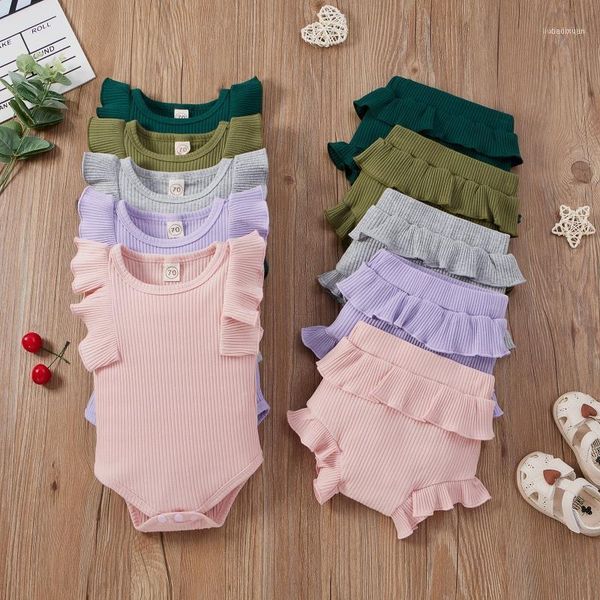 clothing sets pure cotton baby set solid color girls kids summer clothes o-neck romper and shorts1, White
clothing sets pure cotton baby set solid color girls kids summer clothes o-neck romper and shorts1, White
