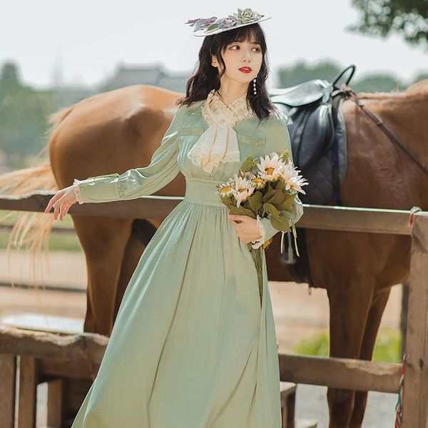 casual dresses french court retro long sleeve dress women's spring slim temperament design feeling gentle hepburn skirt, Black;gray
casual dresses french court retro long sleeve dress women's spring slim temperament design feeling gentle hepburn skirt, Black;gray