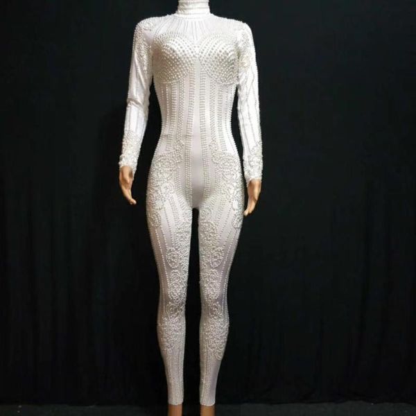 women's jumpsuits & rompers evening stretch skinny bodysuit vintage white pearls female birthday party singer dancer stage costumes, Black;white
women's jumpsuits & rompers evening stretch skinny bodysuit vintage white pearls female birthday party singer dancer stage costumes, Black;white