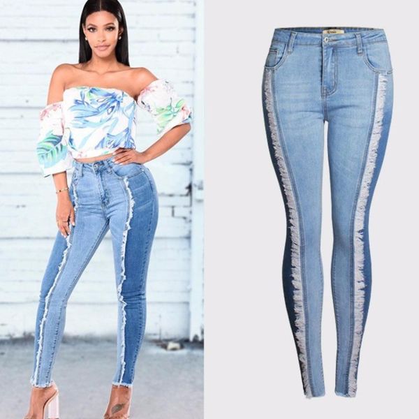 women casual high waist pencil plus size skinny jeans female streetwear cowboy blue denim trousers ladies jean pants women's
women casual high waist pencil plus size skinny jeans female streetwear cowboy blue denim trousers ladies jean pants women's